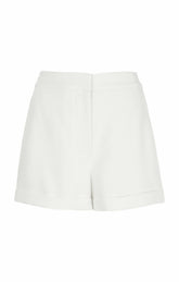 Crepe Elaine Short Ivory