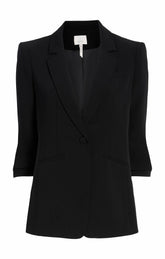 Crepe Khloe Blazer Black