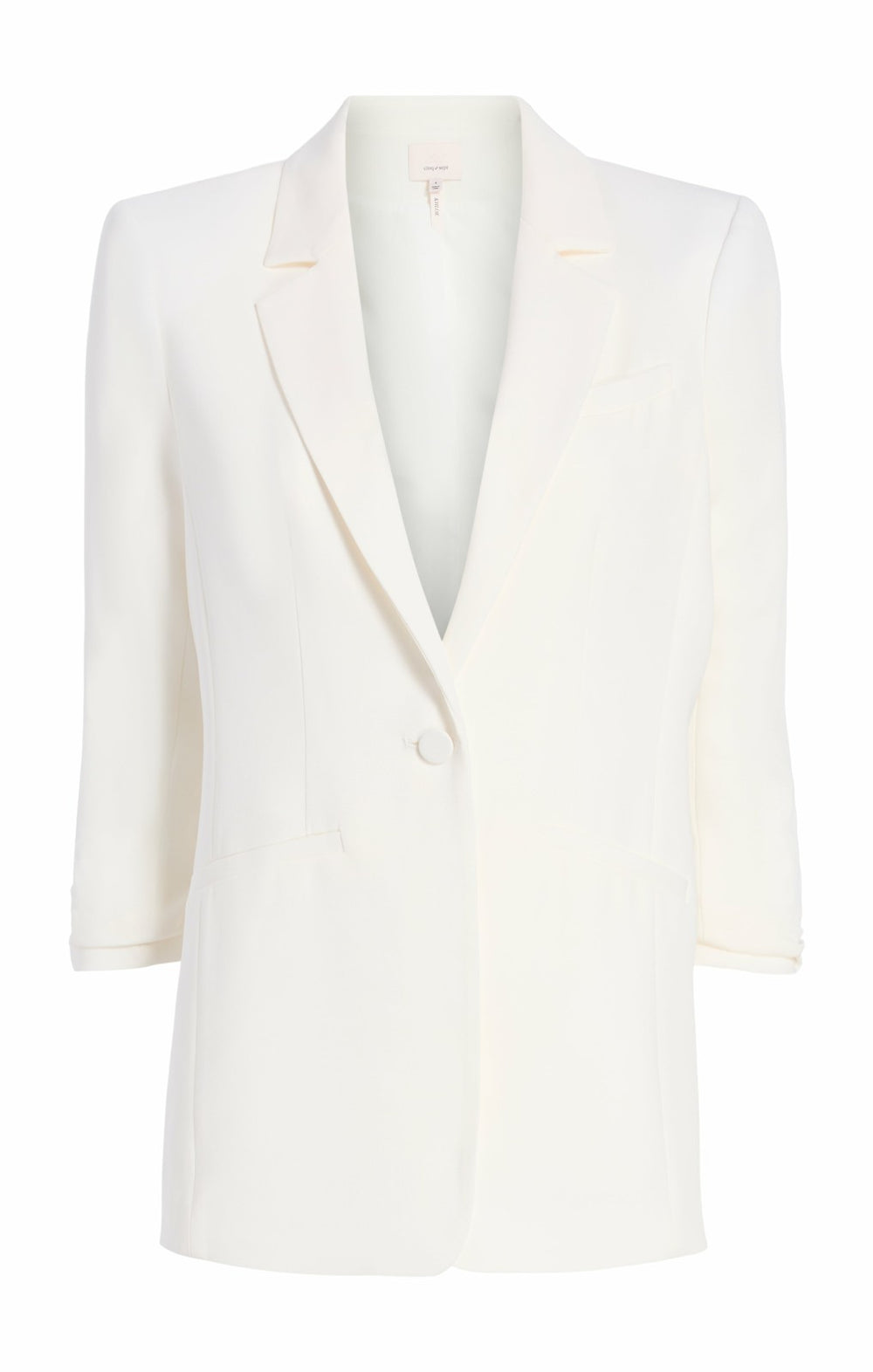 Crepe Khloe Blazer Ivory