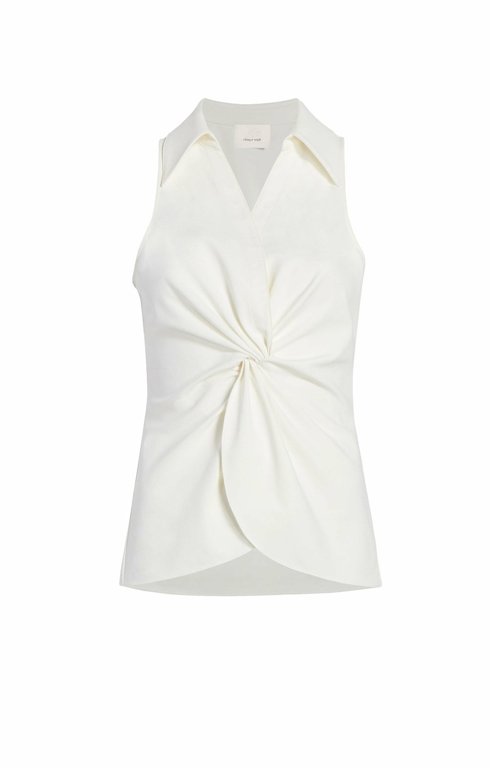 Sleeveless Mckenna Top Ivory
