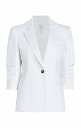 Denim Khloe Blazer White