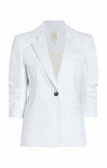 Denim Khloe Blazer White