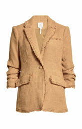 Boucle Khloe Blazer Sahara