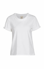 Braided Tee White