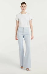 Braided Tee White