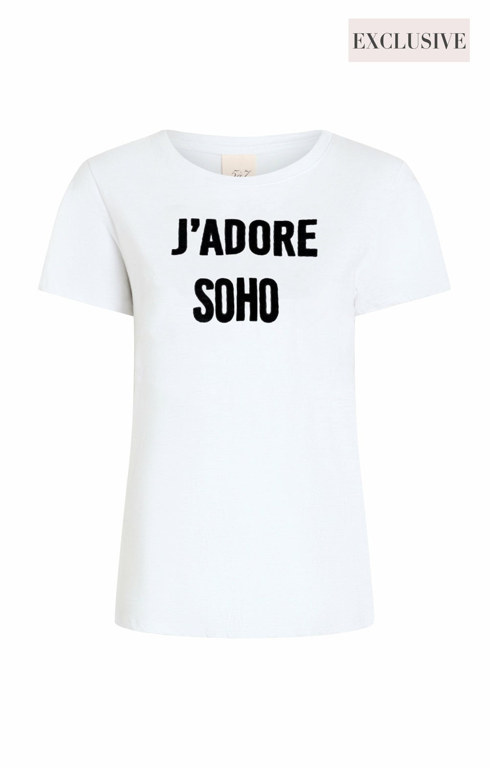 J'adore Soho Tee White/Black