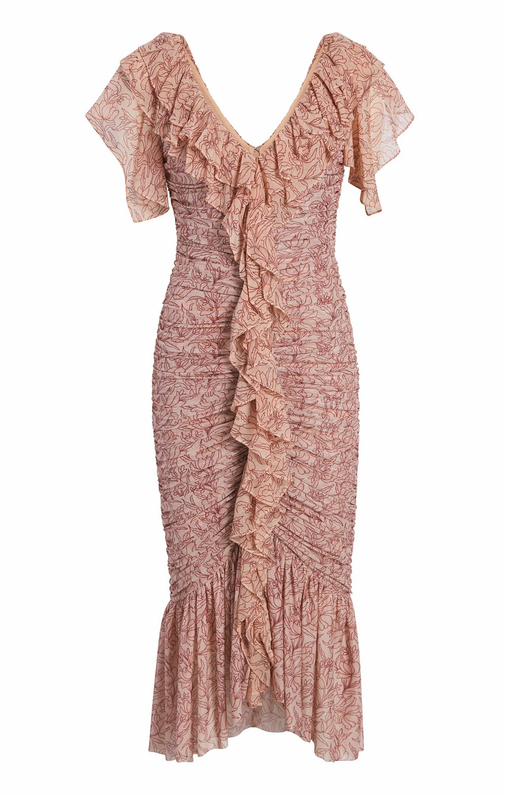 Paola Dress Blusher Multi