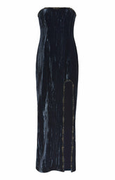 Eponine Gown Peacock Blue