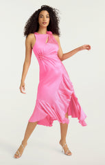 Cates Dress Electric Pink