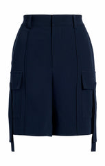 Crepe Odilia Short Navy