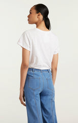 Je T'aime Heart Tee White/Red