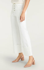 Cuffed Benji Pant White
