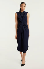 Catalina Dress Navy
