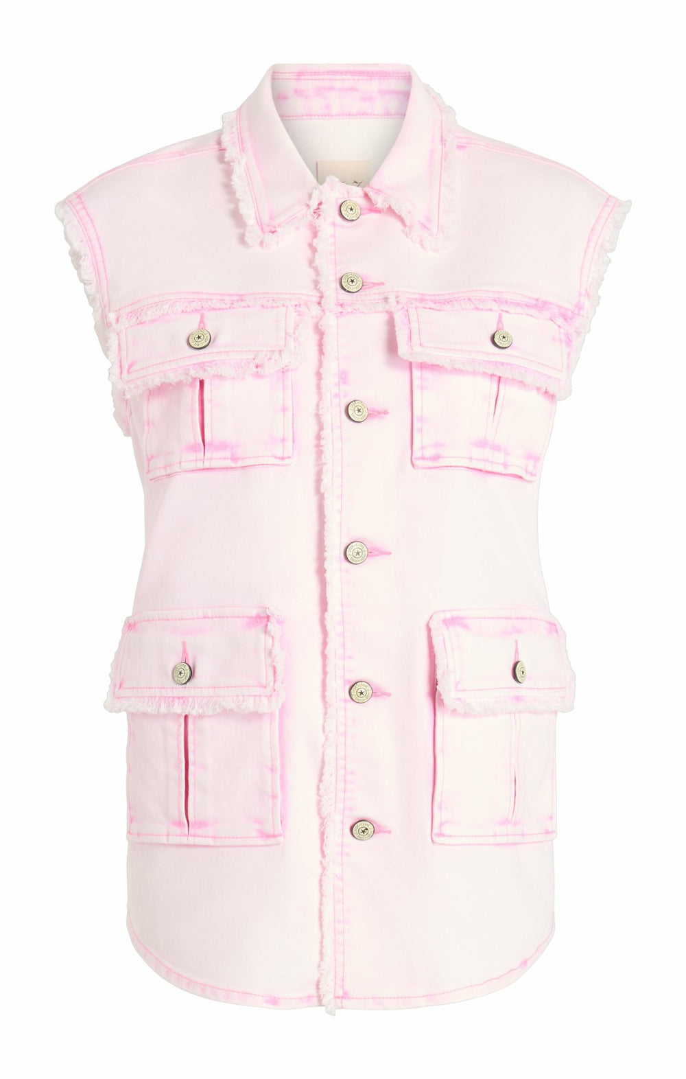 Sleeveless Vera Jacket Flamingo