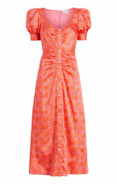 Ximena Dress Pale Flamingo/Orange