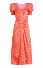 Ximena Dress Pale Flamingo/Orange