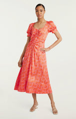 Ximena Dress Pale Flamingo/Orange