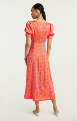 Ximena Dress Pale Flamingo/Orange