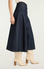 Veena Skirt Indigo