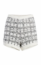 Adalee Shorts Black/White