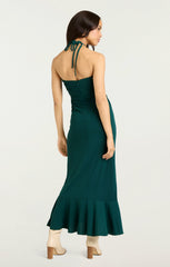 Eilis Dress Green Onyx