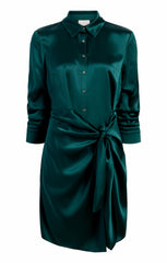 Mini Jacey Dress Green Onyx