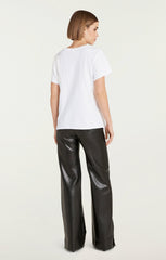 Amour Amour Amour Foiled Tee White/Silver