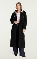 Vander Coat Black/Heather Grey