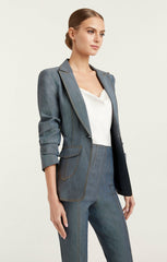 Louisa Blazer Light Indigo