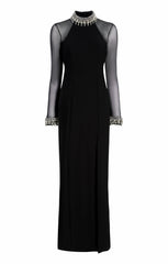 Loretta Gown Black/Silver