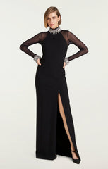 Loretta Gown Black/Silver