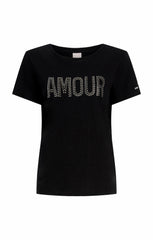 Grommet Amour Tee Black