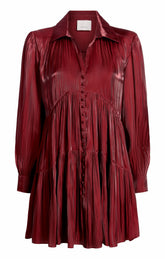 Lilly Dress Rhubarb