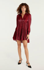 Lilly Dress Rhubarb