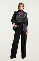 Love Stories Kylie Blazer Black/White