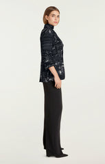 Love Stories Kylie Blazer Black/White
