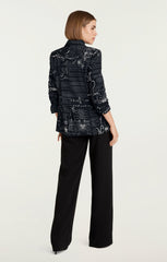 Love Stories Kylie Blazer Black/White