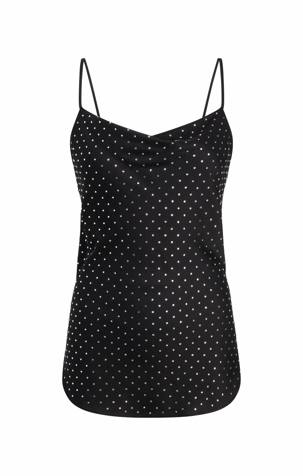 Allover Heatset Marta Cami Black
