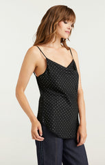 Allover Heatset Marta Cami Black