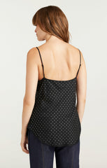 Allover Heatset Marta Cami Black
