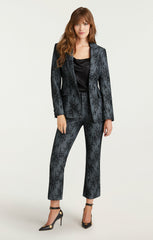 Bonded Lace Sallie Blazer Light Indigo/Black