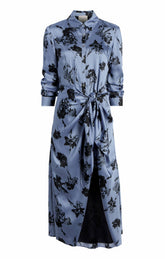 Cool Carnation Jacey Dress Rustic Blue Multi