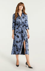 Cool Carnation Jacey Dress Rustic Blue Multi