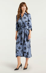 Cool Carnation Jacey Dress Rustic Blue Multi