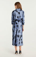 Cool Carnation Jacey Dress Rustic Blue Multi