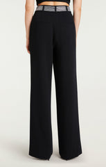 Heatset Belt Ester Pant Black