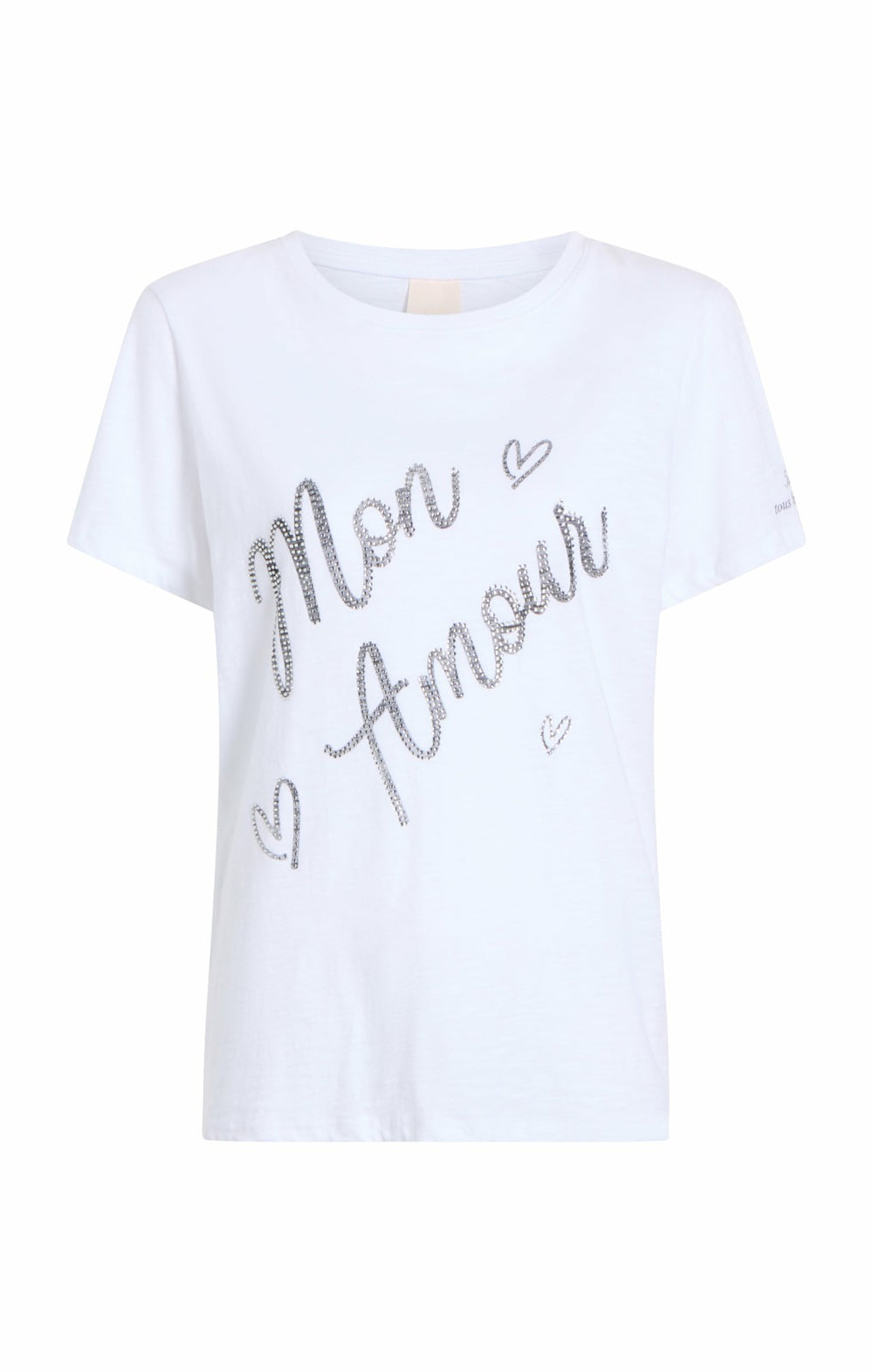 Heatset Mon Amour Tee White/Black