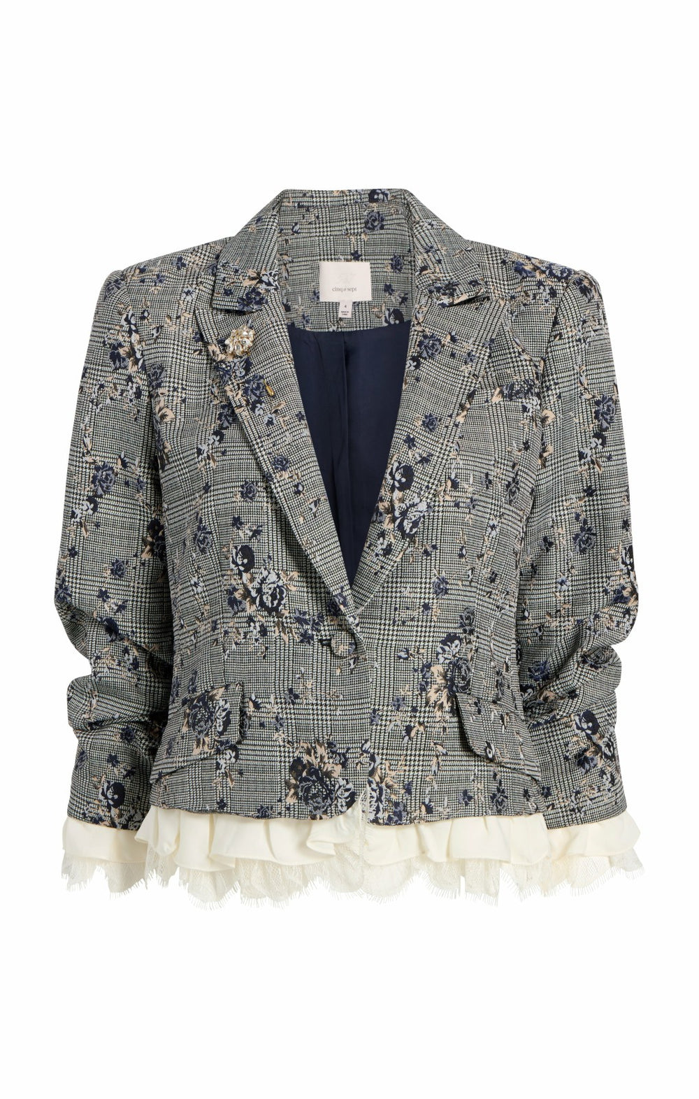 Hilla Blazer Blue Multi