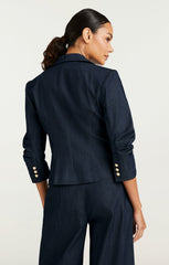 Petit Denim Khloe Blazer Indigo