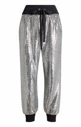 Sequin Giles Pant Silver